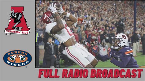 auburn iron bowl radio broadcaat synched with tv|auburn tiger football network.